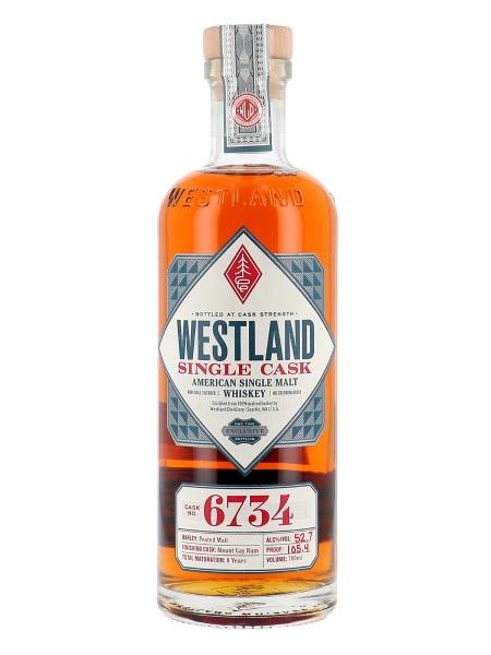 westland single cask 6734 70 cl 52 7